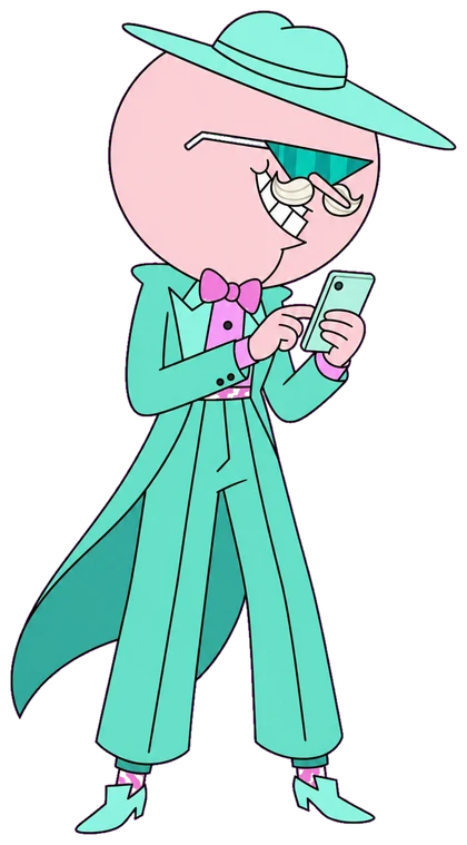 Boba Cazanova thumb-typing a 2am question on his phone
